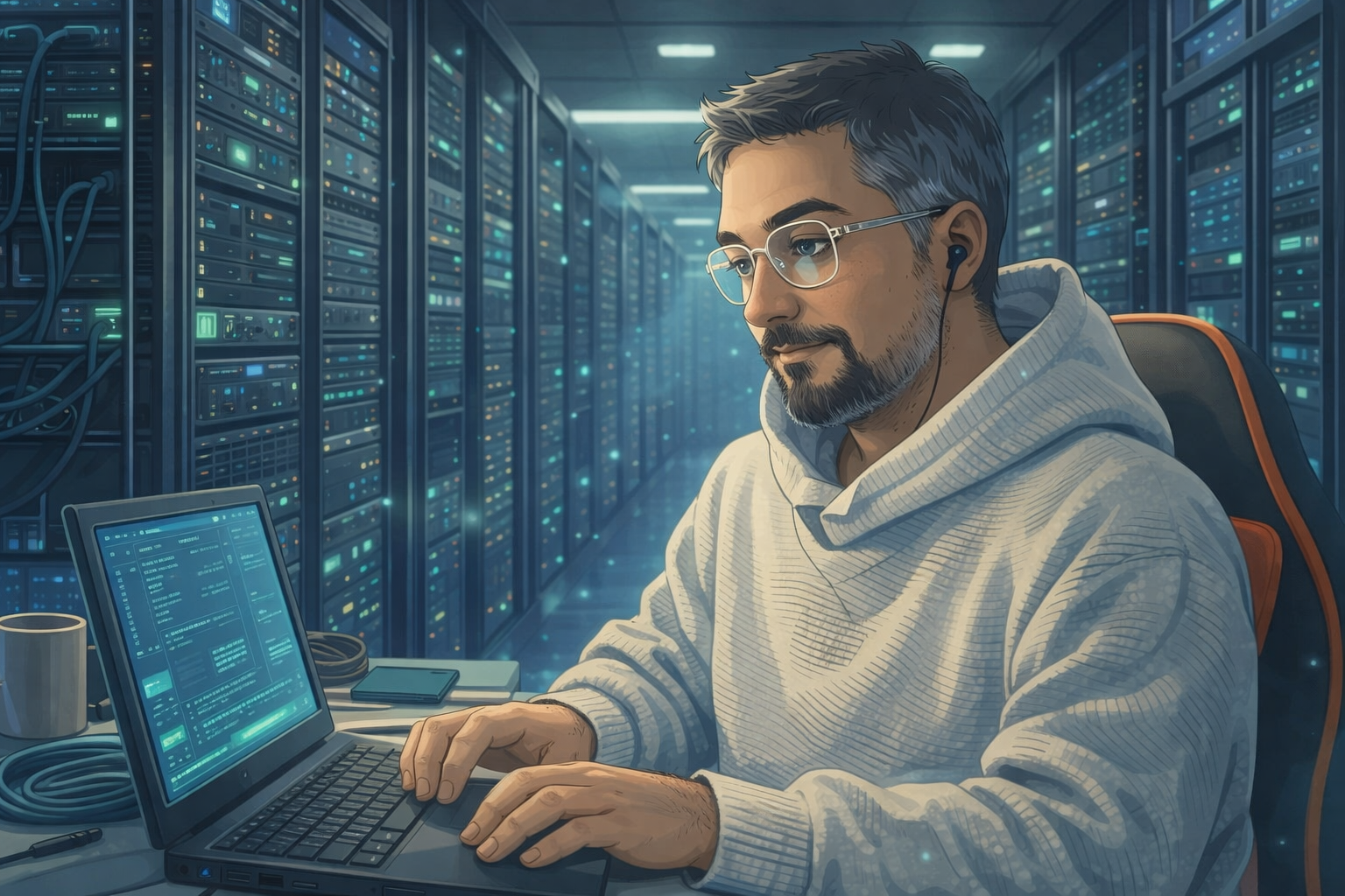 Syed Talha Ahmed, Technology Partner at Trading Caf&eacute;