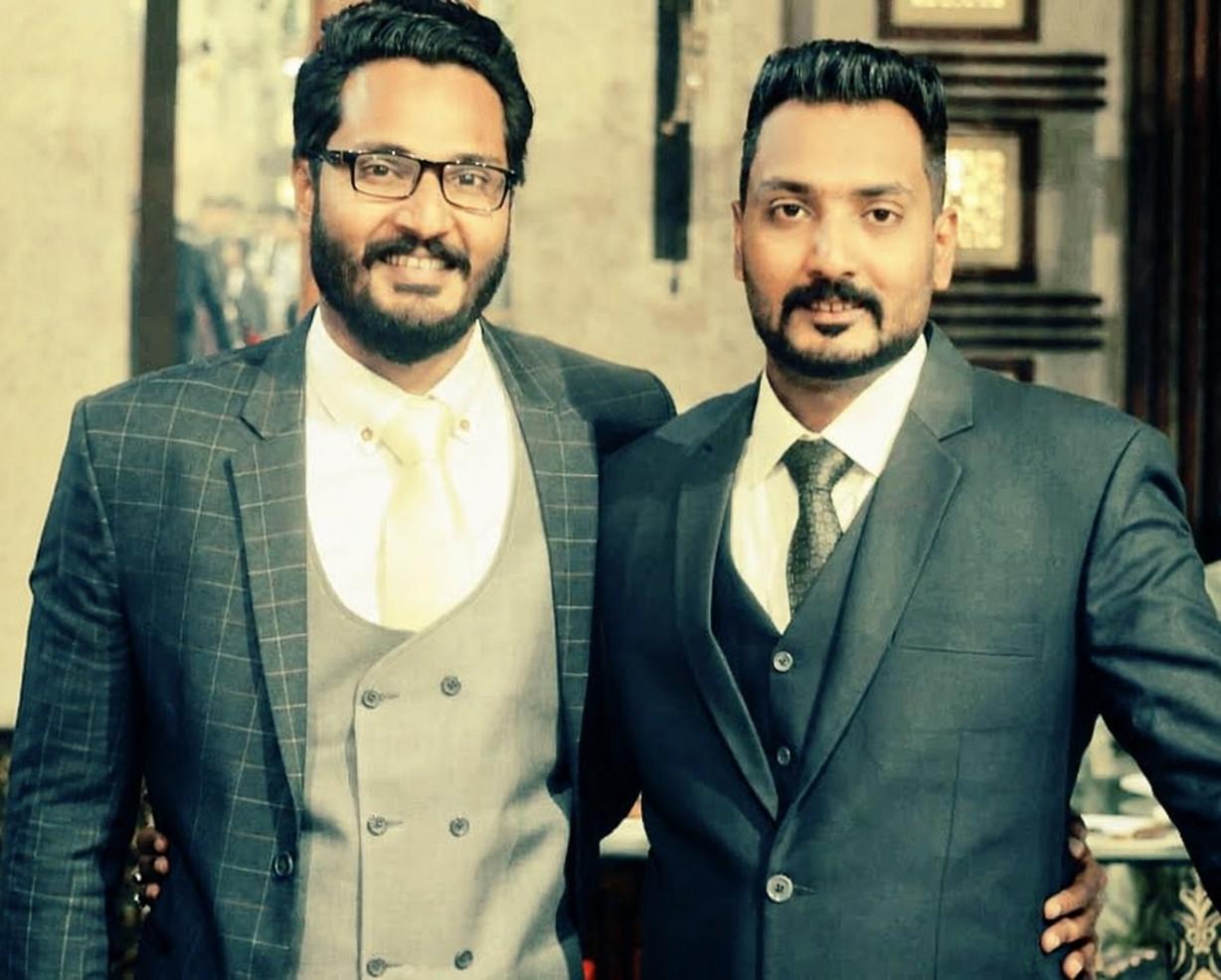 Noman Wajeeh and Wajeeh Rafi together